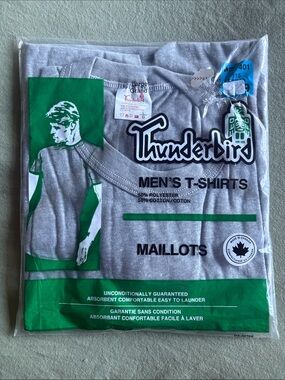 Vintage Thunderbird Men’s ringer T-Shirt – Gray